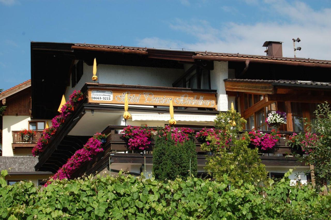 Hotel Pension Heidelberg Ruhpolding Bagian luar foto