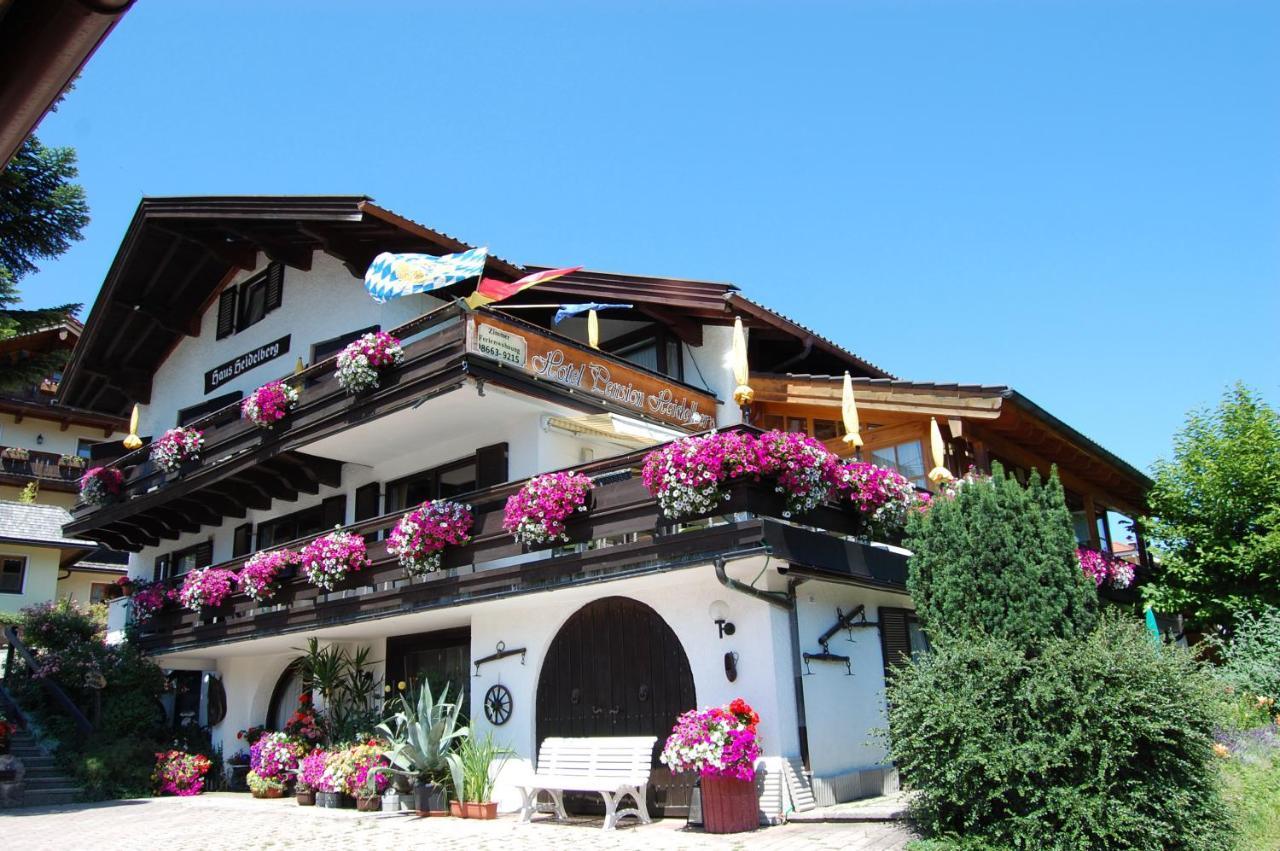 Hotel Pension Heidelberg Ruhpolding Bagian luar foto